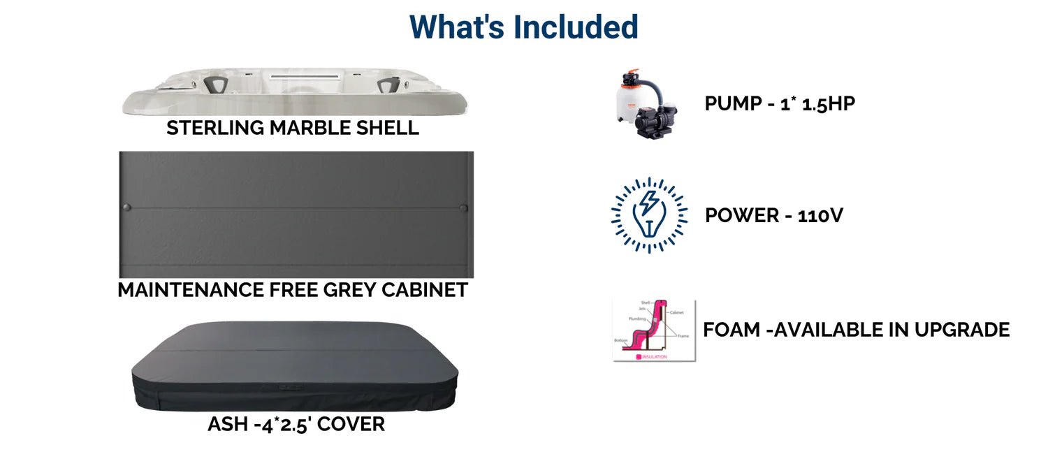 Coast Spas Element Bench