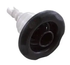 Waterway Plastics 5-scallop Directional Poly Storm Jet Black Thread-in Style Waterway Plastics