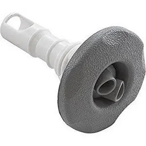 5-Scallop Pulsator Cluster Storm Jet-Grey, Thread-In Style Waterway Plastics