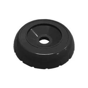 Waterway Diverter Valve Cap, 2", Notched - Black Waterway Plastics
