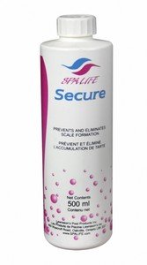 Spa Life Secure 500ml - Prevents and Eliminates Scale Format