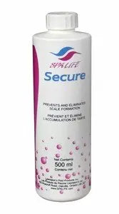 Spa Life Secure 500ml - Prevents and Eliminates Scale Format Lawrasons Pool Products