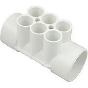 2 S x 2 S x (6) 3/4 Port Water Manifold Waterway Plastics