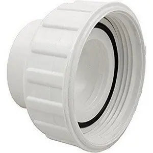 2" Union Nut with 2" Spigot / 1 ½” S Tailpiece Waterway Plastics