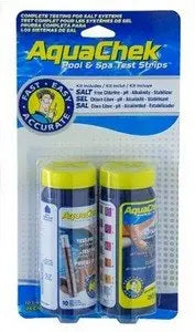 AquaChek Salt System Test Kit (Sodium Chloride) Frci, Ph, Ta, Cyan AquaChek