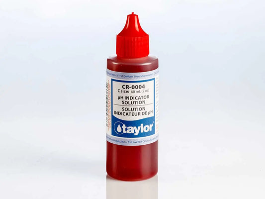 Taylor Ph Indicator Solution (for 2000 Series), Phenol Red, 2 Oz Taylor