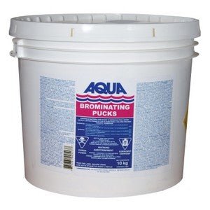 Aqua Brominating Pucks 10kg - Slow Dissolving Bromine Pucks