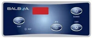 Overlay VL404 Temp/Jet/Blower/Light Balboa