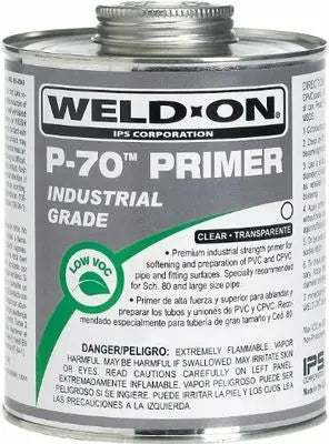 P-70™ Primer Clear-1/4 Pint Weld-on