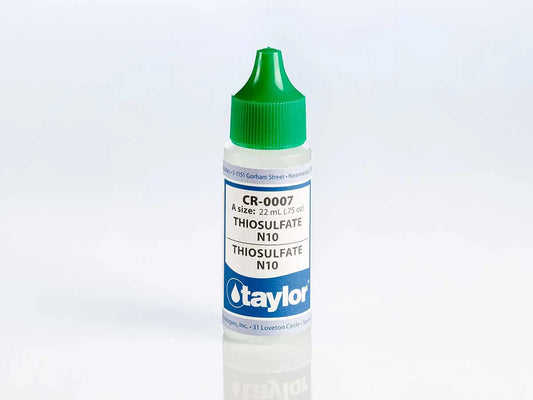 Taylor Thiosulfate N/10, .75 Oz, Dropper Bottle Taylor