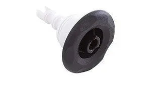 5-Scallop Directional Mini Storm Jet Black Thread-In Style Waterway Plastics