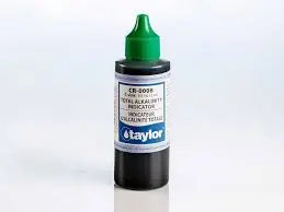 Taylor Total Alkalinity Indicator, 2 Oz, Dropper Bottle Taylor