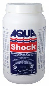 Lawrasons Pool Products Aqua Shock 2 Kg-Unstabilized Chlorinating Granules