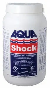 Lawrasons Pool Products Aqua Shock 2 Kg-Unstabilized Chlorinating Granules Lawrasons Pool Products