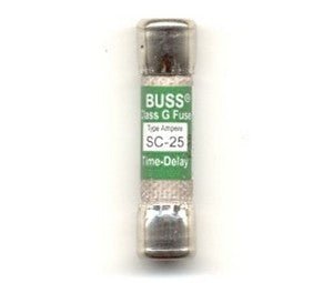 25 Amp Buss Fuse (Time Delay)