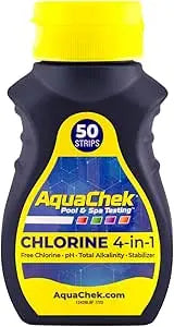 AquaChek Aqua Check (Yellow) Chlorine Test Strips AquaChek