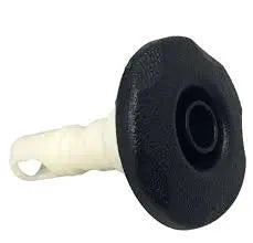 Waterway Plastics 5-scallop Directional Cluster Storm Jet-black Thread-in Styl Waterway Plastics