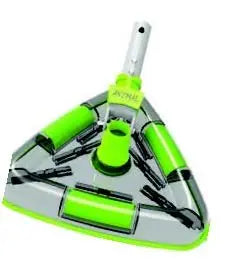 Animal Max Clear Triangle Brush Vac W/Swivel Handle ProAnimal