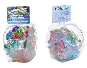 InSPAration Clear Plastic Fish Bowl C/w 50pcs 1/2 Oz Pillow Packets of I InSPAration