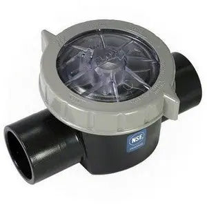 Truseal Serviceable Check Valve (1.5' SKT-2' Spigot-sraight Waterway Plastics