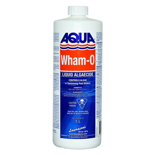 Lawrasons Pool Products Aqua Wham-o 50% Polyquat 1L-50% Concentrated Non-foaming Lawrasons Pool Products