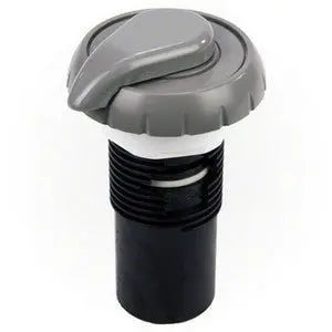 1" Top Access Air Control - Notched Style (grey) Waterway Plastics