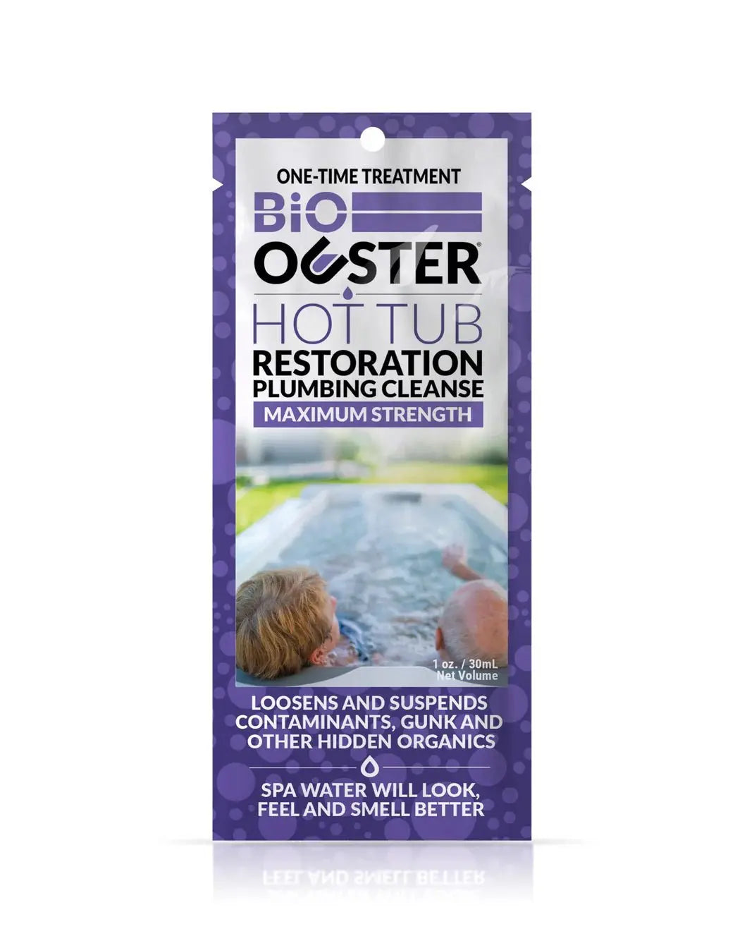 Ouster Watercare Ouster Hot Tub Plumbing Cleanse-1 Oz Pouch Ouster Watercare