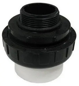 Praher Union 1 1/2" Mip x 2" Skt Cw/ O-ring, Heat Resistant Praher Plastics