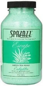 22OZ Escape Crystals Green Tea Peony - Enlighten Spazazz