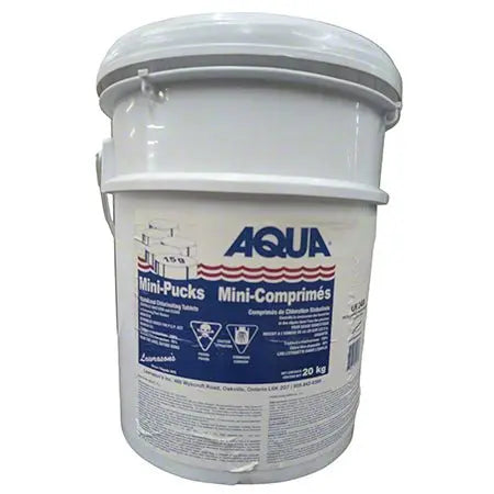 Lawrasons Pool Products Aqua Mini-pucks 20 Kg-Stabilized Chlorinating Tablets (15gr Lawrasons Pool Products