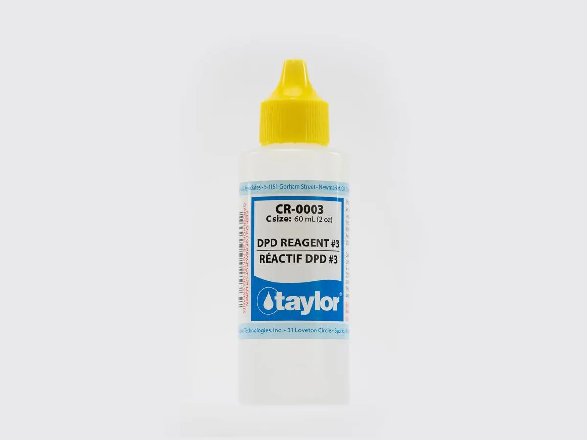 Taylor Dpd Reagent #3, 2 Oz, Dropper Bottle Taylor