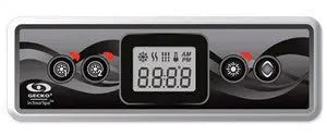 IN.K300-4 Button Topside w/Overlay LCD Display (2 Pump) Gecko