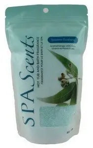 SpaScents Crystals 85g Sampler Bag - Spearmint Eucalyptus SpaScents
