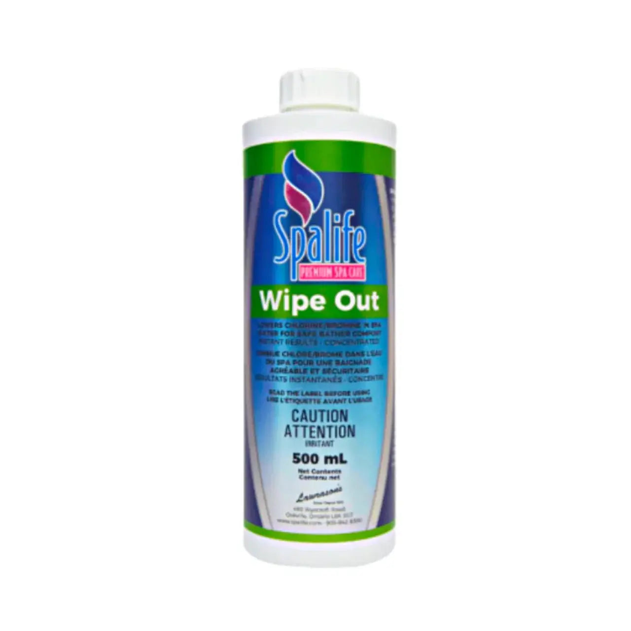 Lawrasons Pool Products Spa Life Wipe Out-Chlorine/bromine Neutalizer 500ml Lawrasons Pool Products