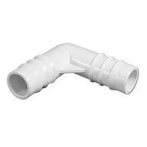 90deg Ell-3/4 RB x 3/4 RB Barb Adapter Waterway Plastics