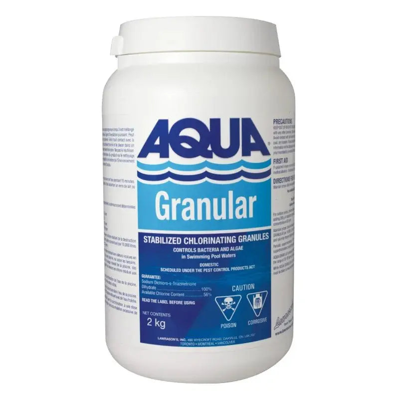 Lawrasons Pool Products Aqua Granular 2 Kg-Stabilized Chlorinating Granules Lawrasons Pool Products