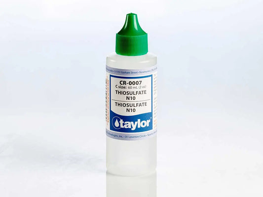 Taylor Thiosulfate N/10, 2 Oz, Dropper Bottle Taylor