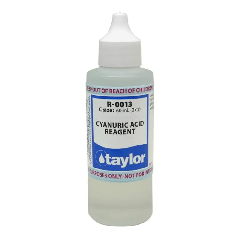 Taylor Cyanuric Acid Reagent, 2 Oz, Dispenser Tip Taylor