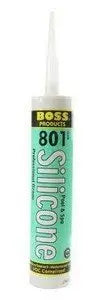 Boss 801 Silicone Clear 10oz. For Pool & Spa Universal