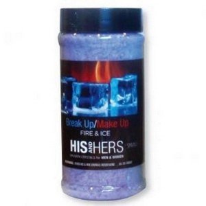 17OZ Crystals His & Hers Novelty Break Up/Make Up - Fire & I