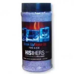 17OZ Crystals His & Hers Novelty Break Up/Make Up - Fire & I Spazazz