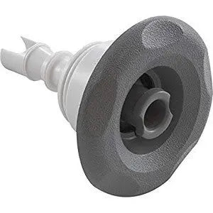 5-Scallop Directional Mini Storm Jet-Grey, Thread-In Style Waterway Plastics