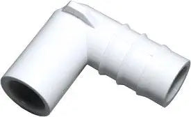 90 deg Ell, 1/2 Spg x 3/4 RB Waterway Plastics