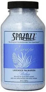 22OZ Escape Crystals Lavender Palmarosa - Relax Spazazz