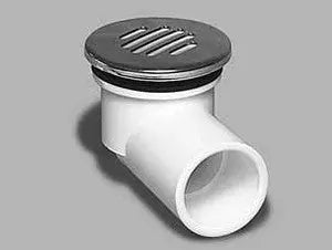 Stainless Steel Low Pro Suction Black w/Stainless Steel Waterway Plastics
