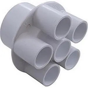 2 S x (6) 3/4 S Port Manifold Waterway Plastics