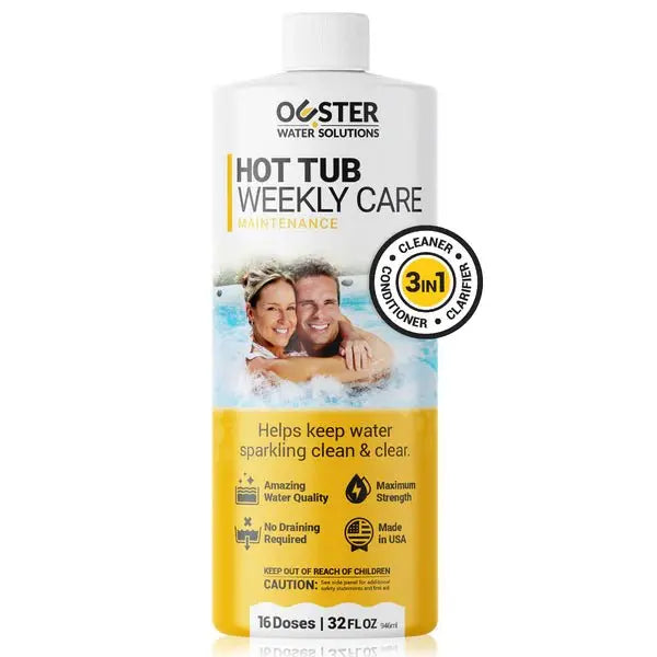Ouster Watercare Ouster Hot Tub 3 in 1 Weekly Care 32 Oz Ouster Watercare