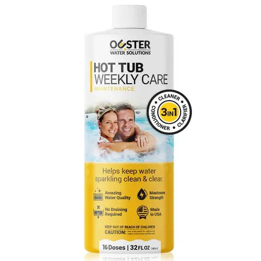 Ouster Watercare Ouster Hot Tub 3 in 1 Weekly Care 32 Oz Ouster Watercare