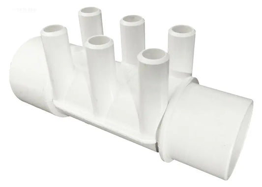 2" S x 2" Spg (6) 3/4" SB Ports Waterway Plastics