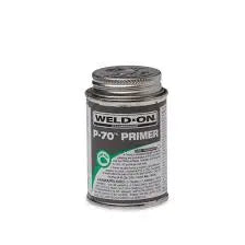 1/2 Pint P-70 PVC Clear Primer Weld-on